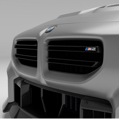 BMW M2 G87 carbon grille corner trim detail