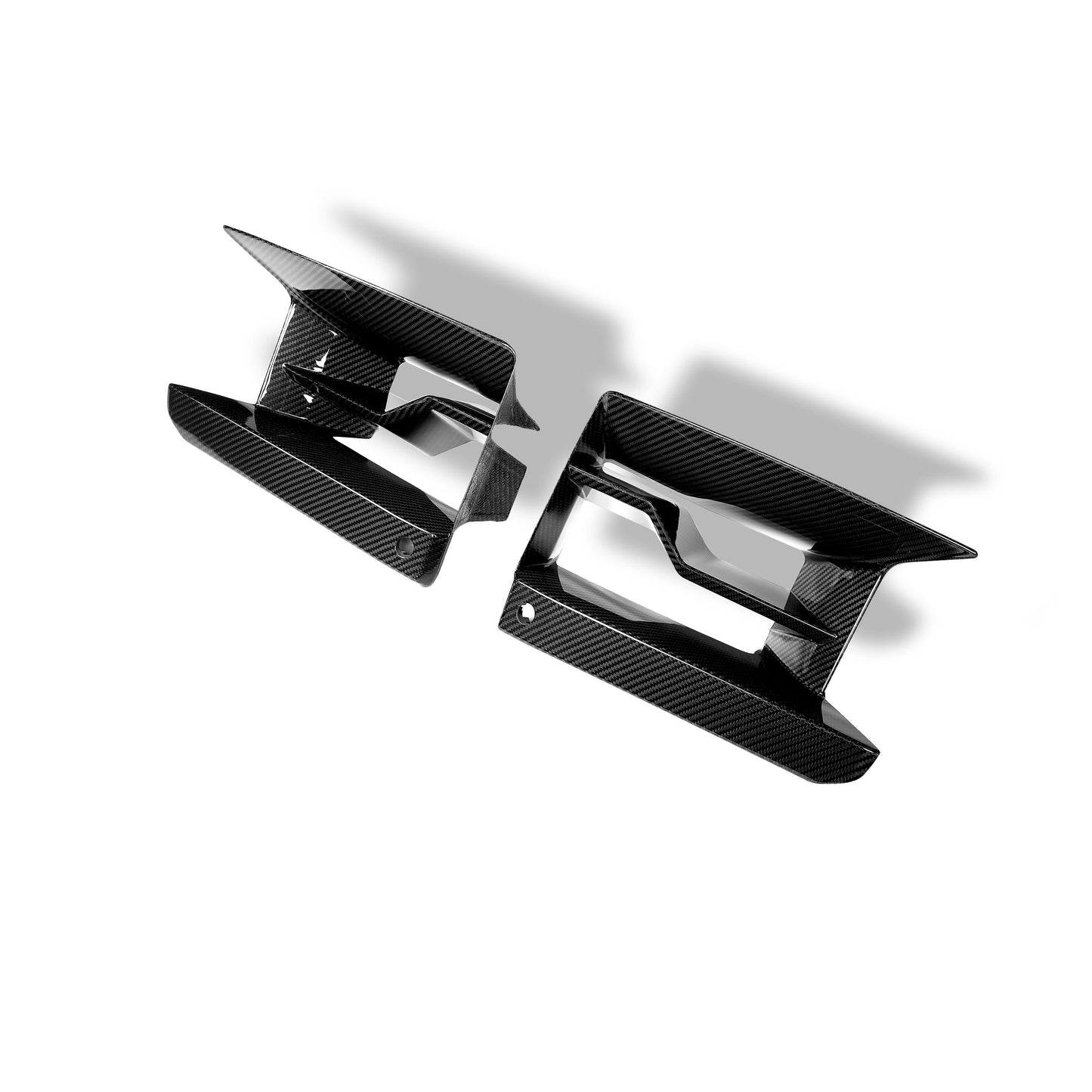 BMW M2 G87 carbon fiber inlet surface finish view