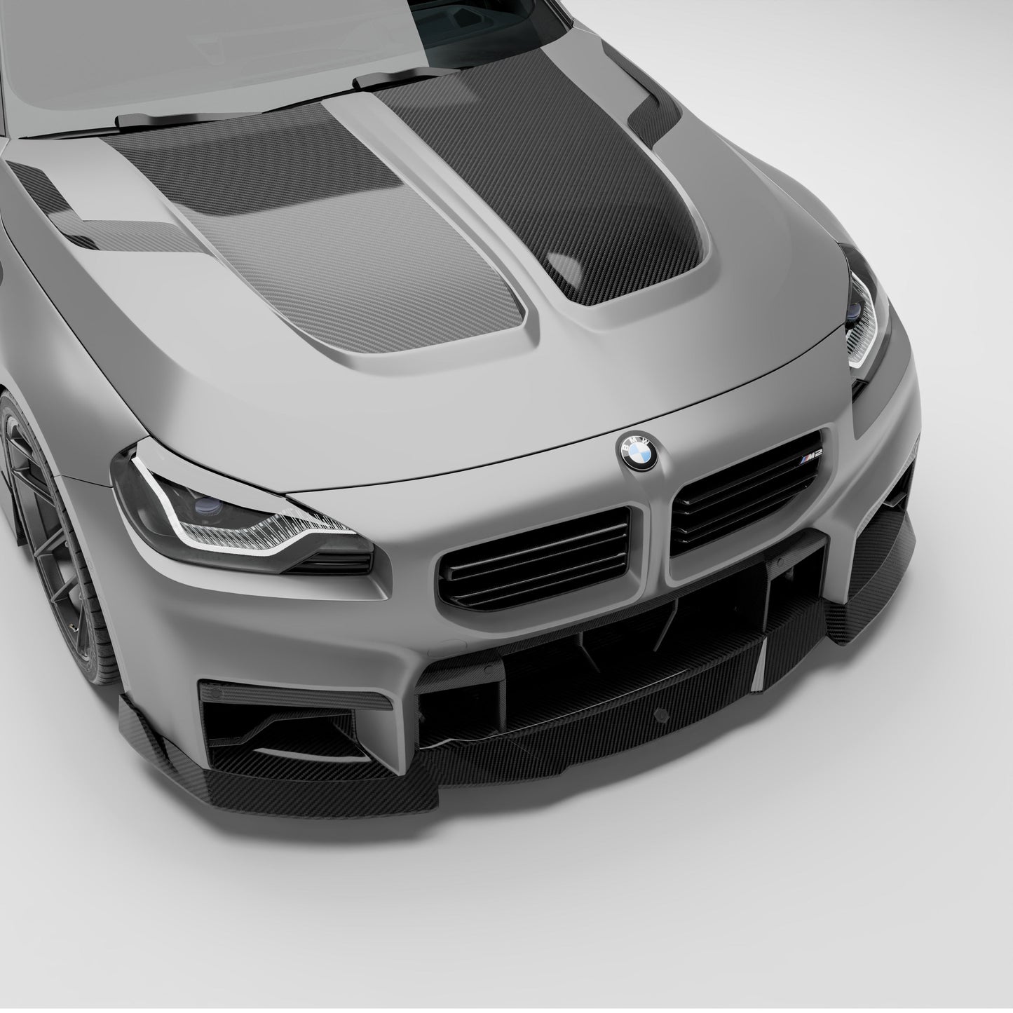 BMW M2 G87 carbon fiber hood main product view