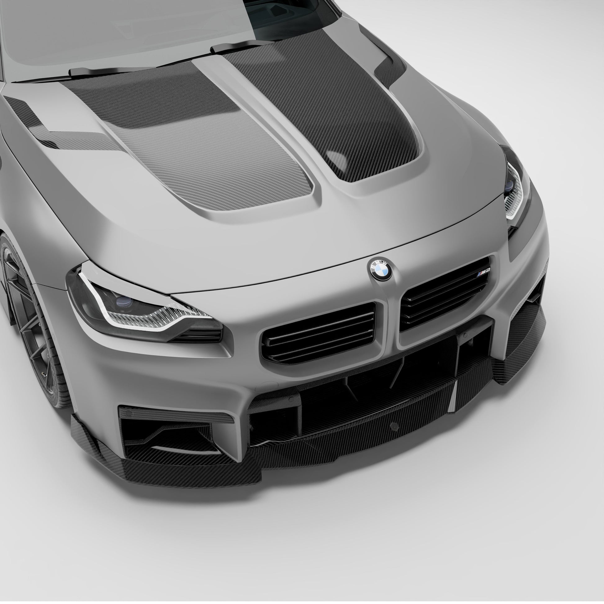 BMW M2 G87 carbon fiber hood main product view