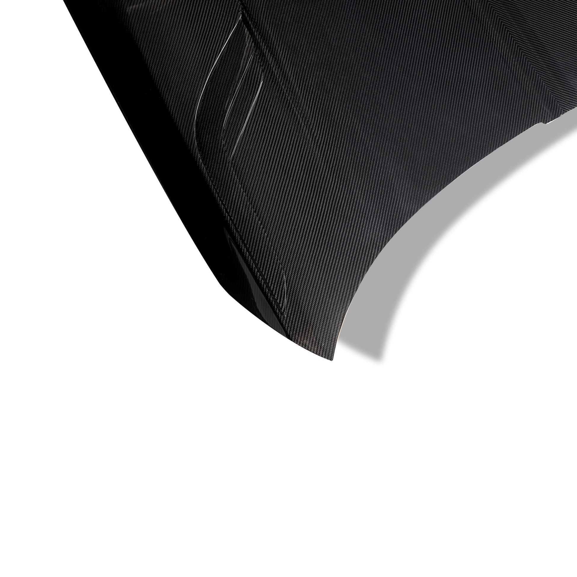BMW M2 G87 carbon fiber hood vent area detail