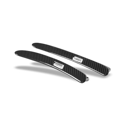 BMW M2 G87 hood strakes side profile on carbon hood