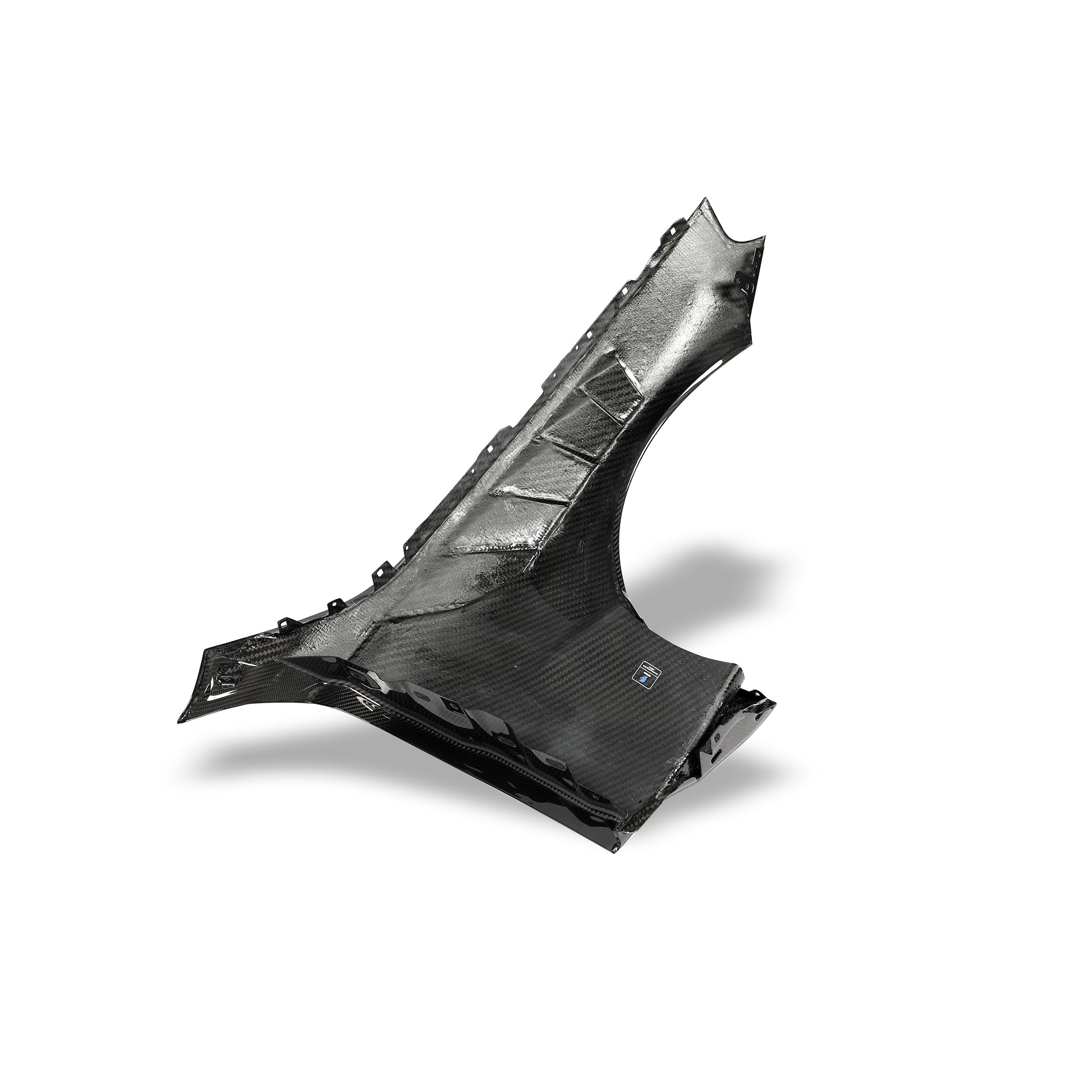 BMW M2 G87 race front fenders, edge and contour close-up
