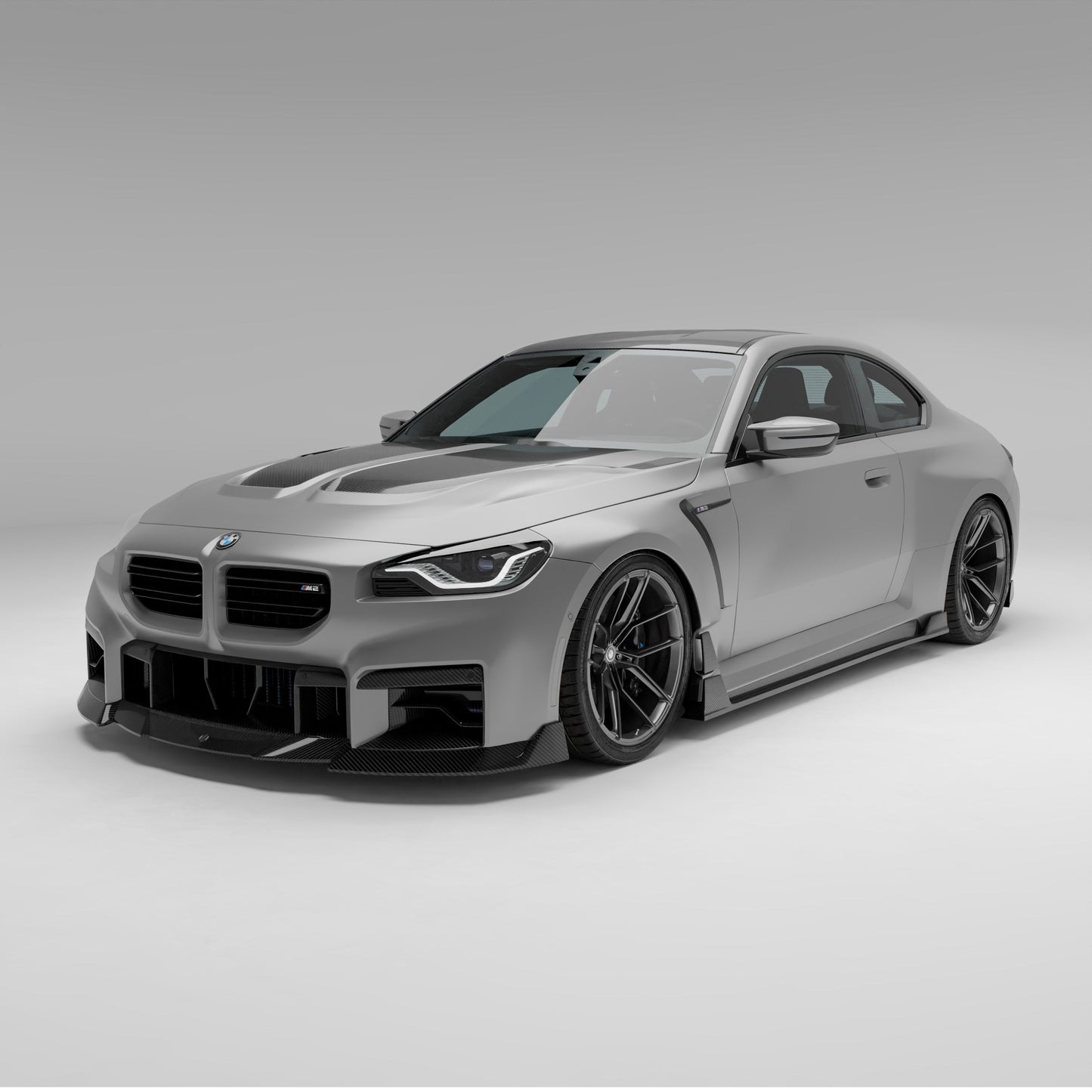 BMW M2 G87 carbon fiber side fender surface gloss detail