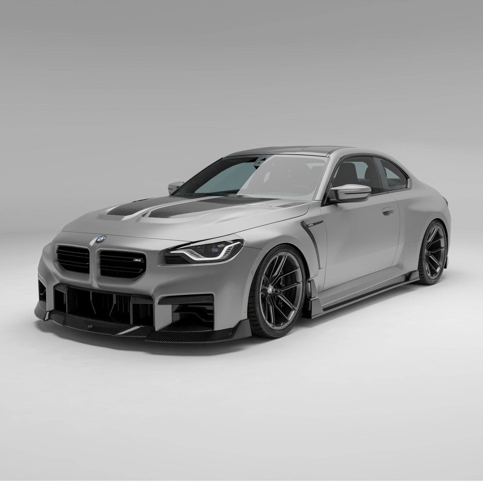 BMW M2 G87 carbon fender wheel arch transition detail