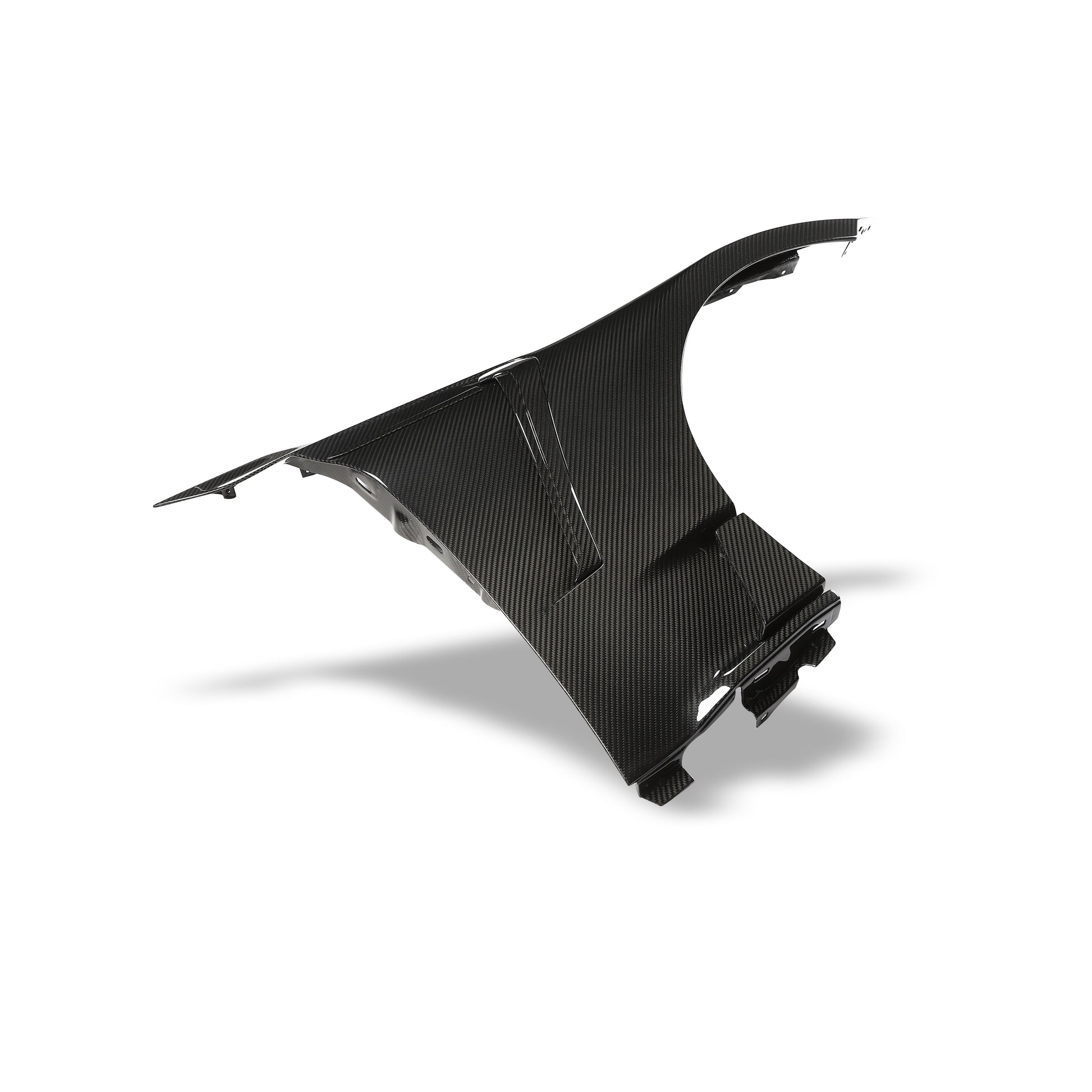 BMW M2 G87 carbon fiber side fender weave texture detail