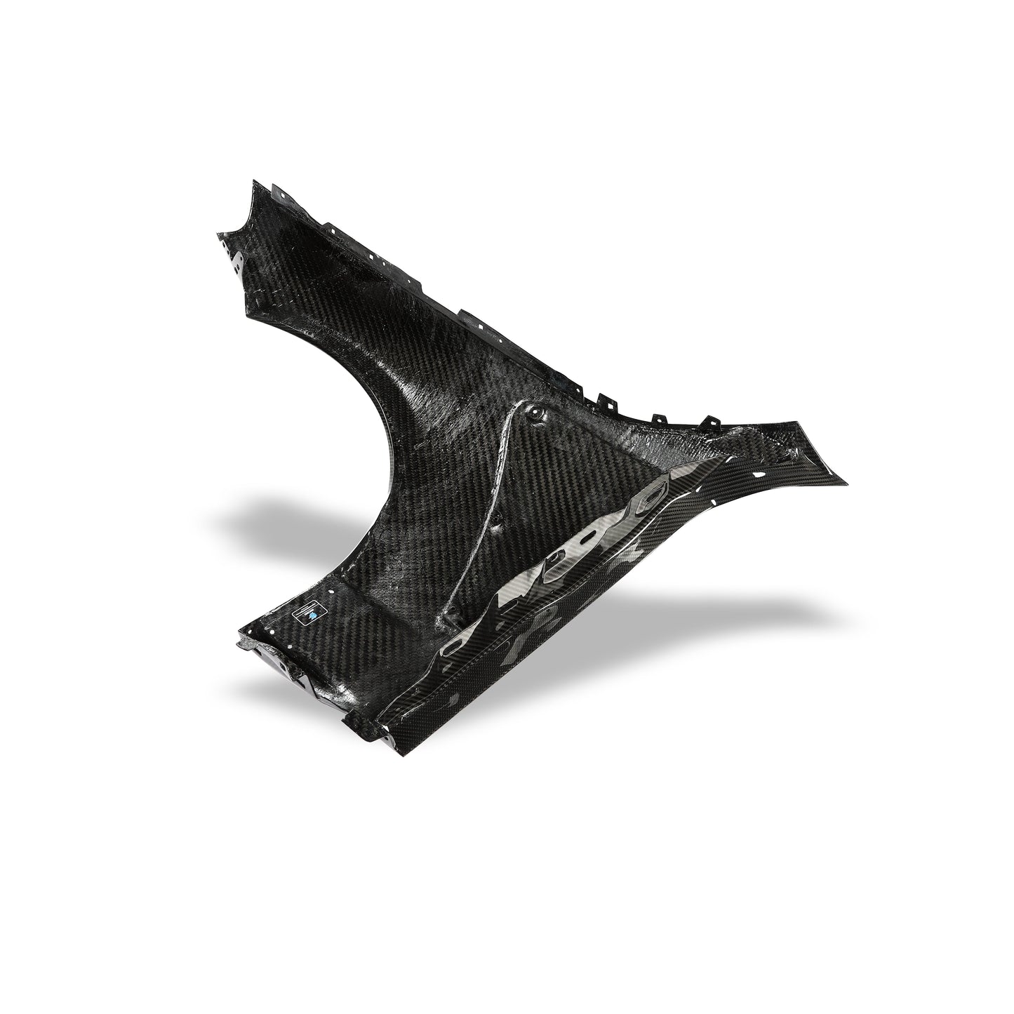 BMW M2 G87 carbon side fender front edge detail
