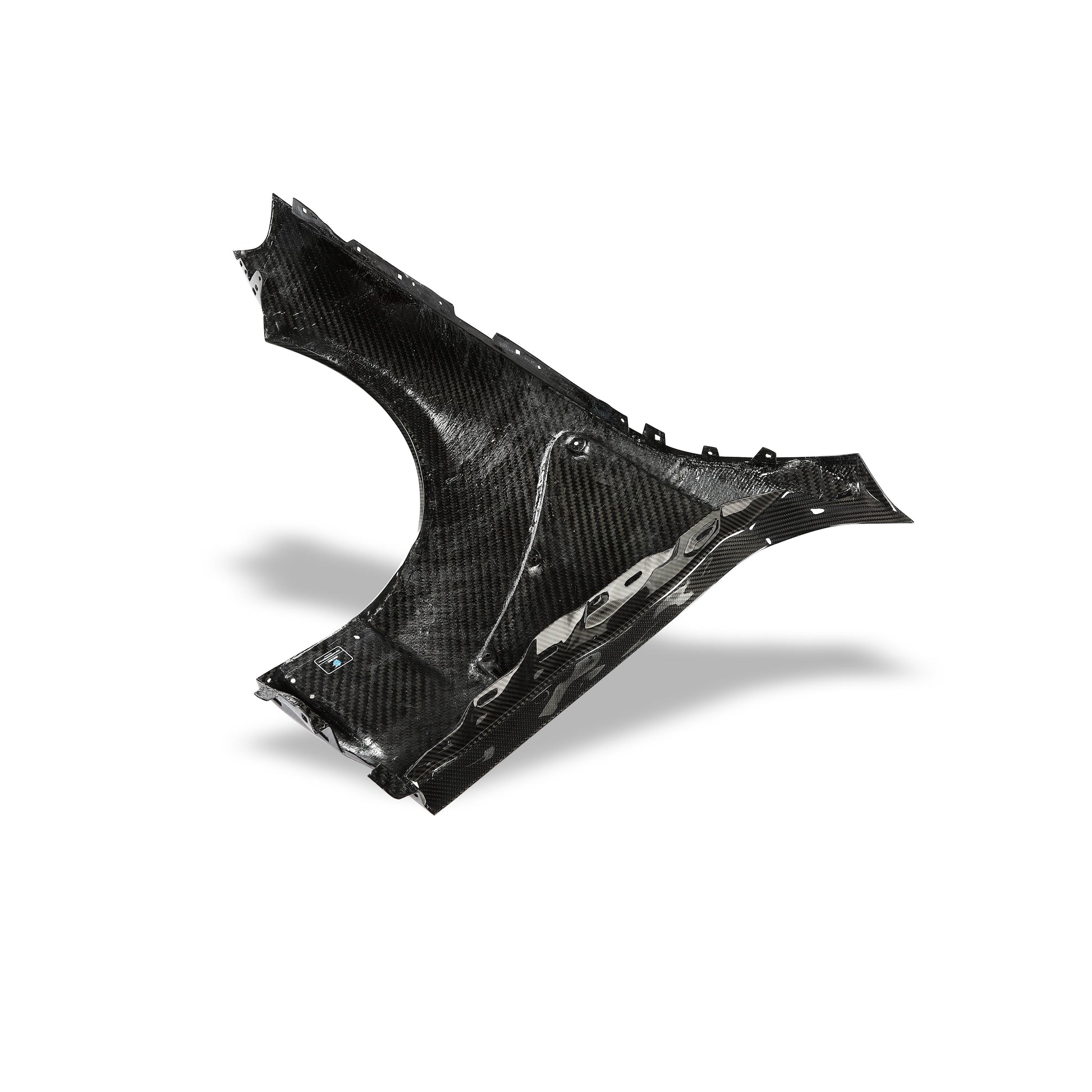 BMW M2 G87 carbon side fender front edge detail
