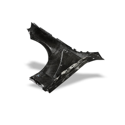 BMW M2 G87 carbon side fender front edge detail