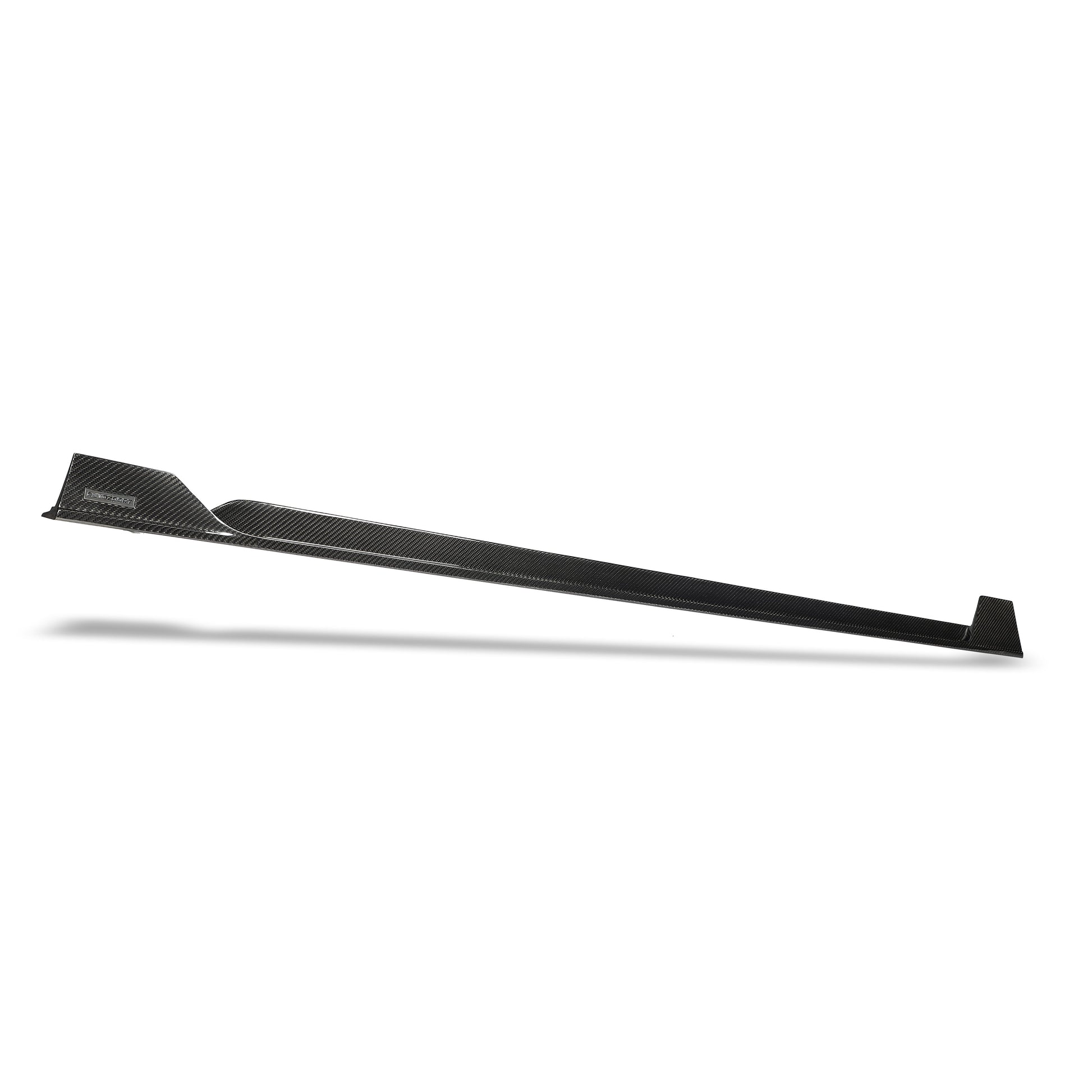 BMW M2 G87 carbon side skirt front section detail