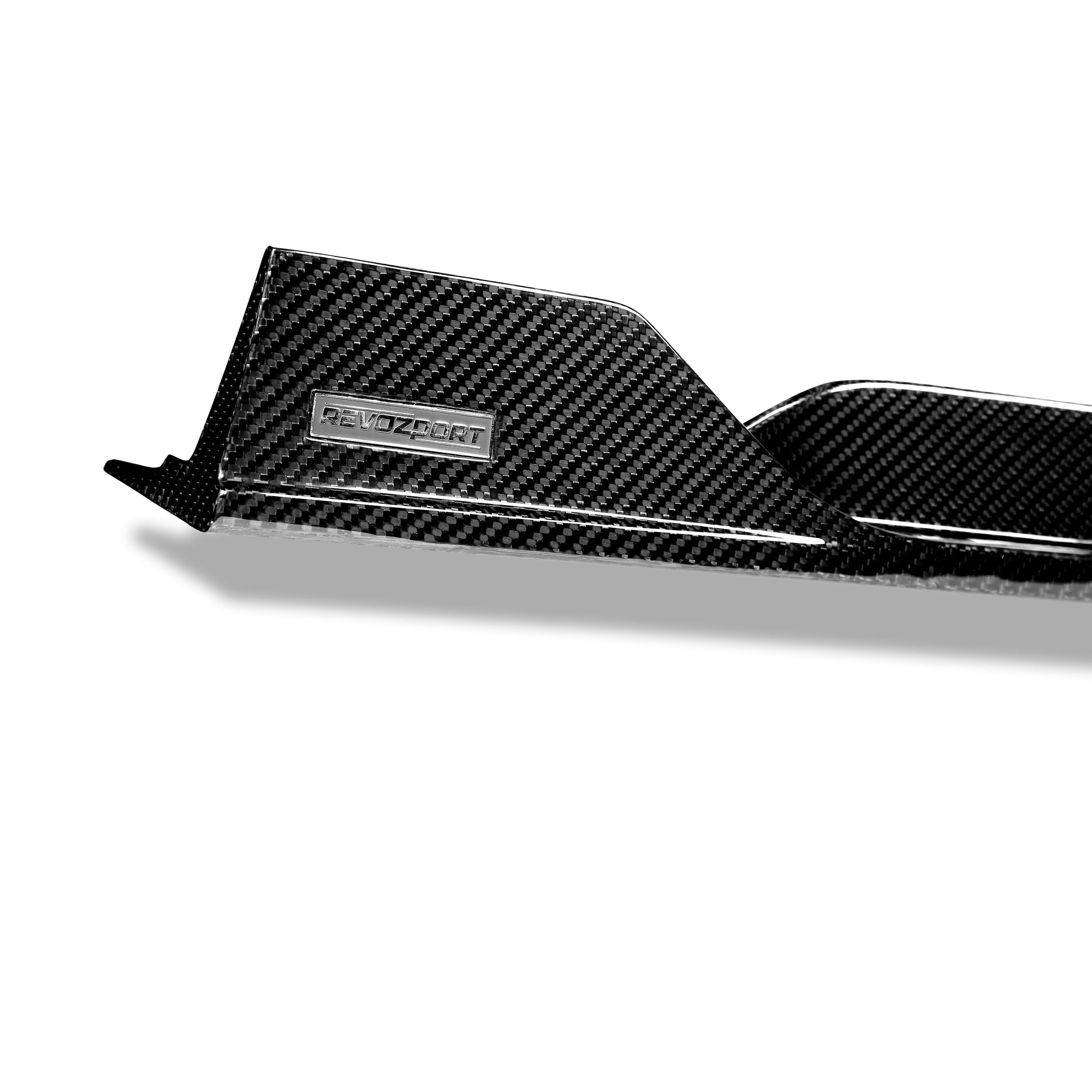 BMW M2 G87 carbon fiber side skirt weave texture close-up