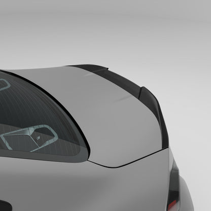 BMW M2 G87 carbon fiber trunk spoiler main product view