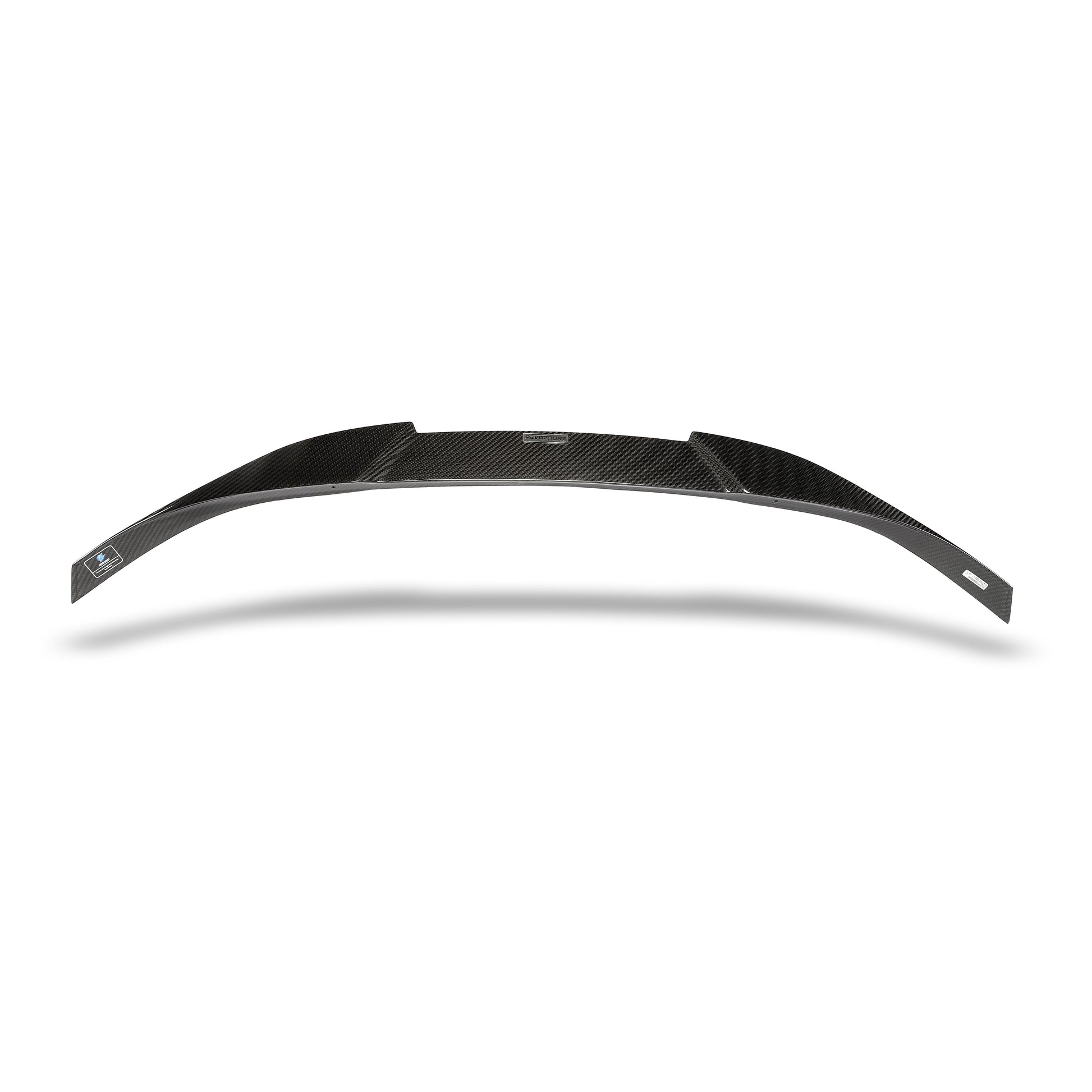 BMW M2 G87 carbon lip spoiler end cap detail