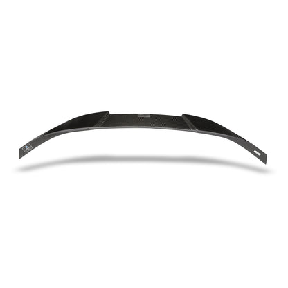 BMW M2 G87 carbon lip spoiler end cap detail