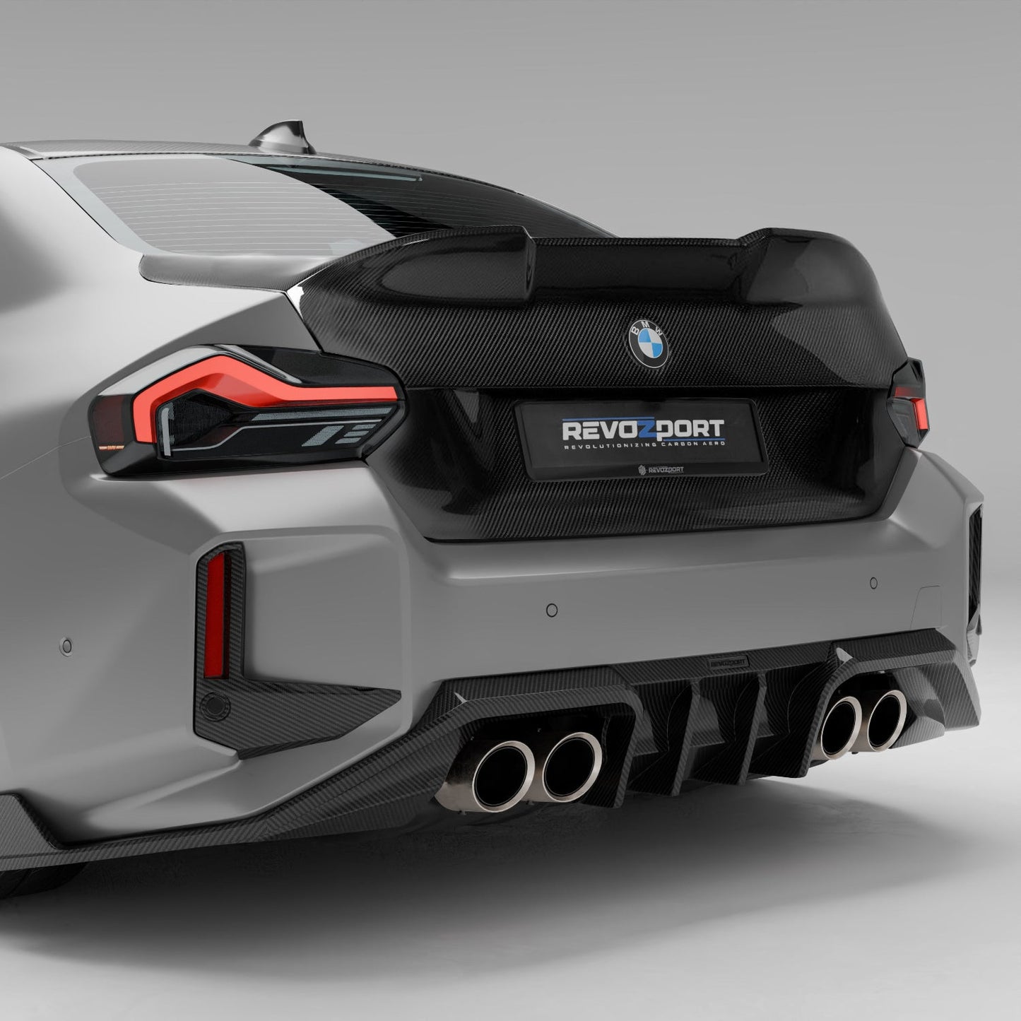 BMW M2 G87 carbon fiber trunk lid main product view