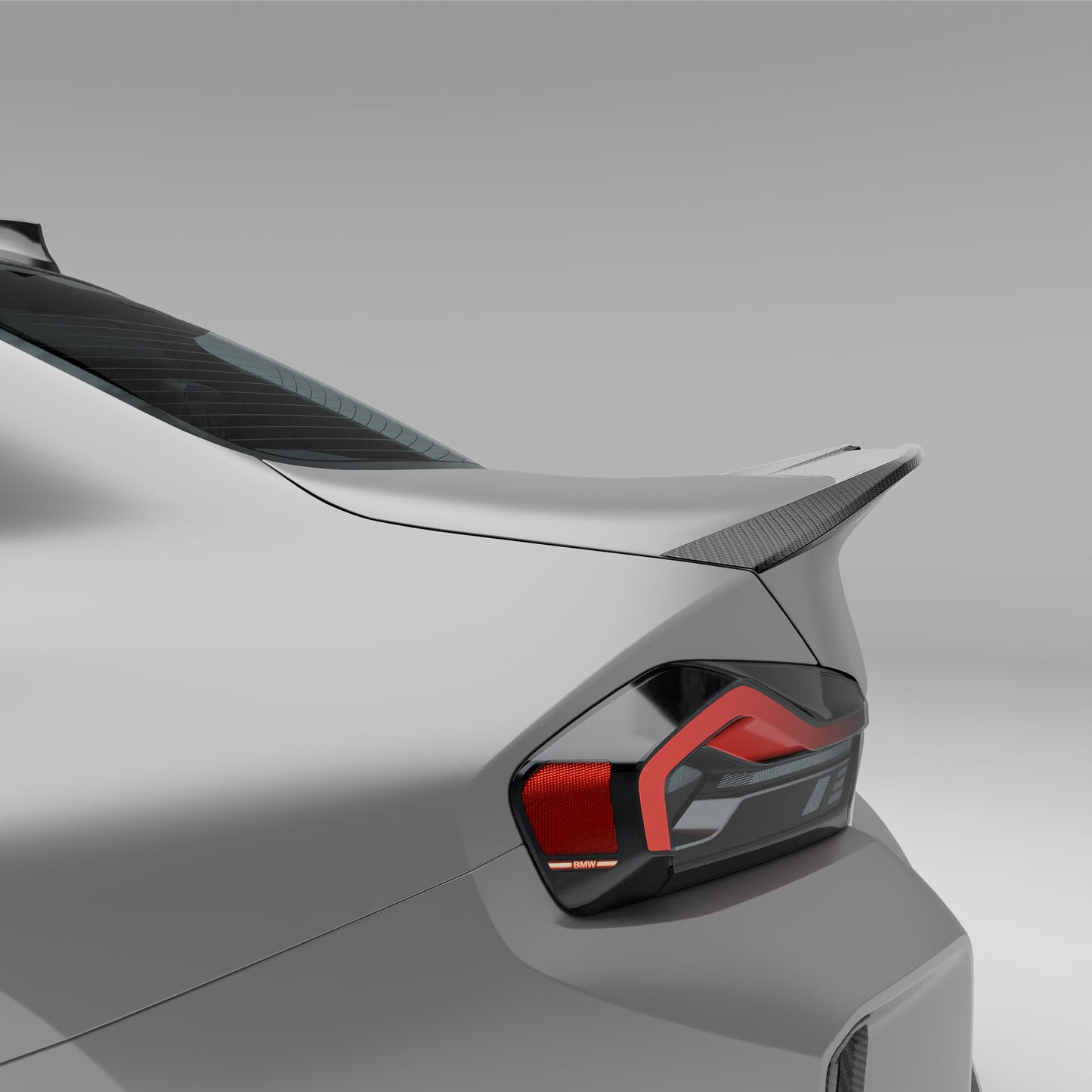 BMW M2 G87 carbon fiber trunk lid panel surface gloss detail