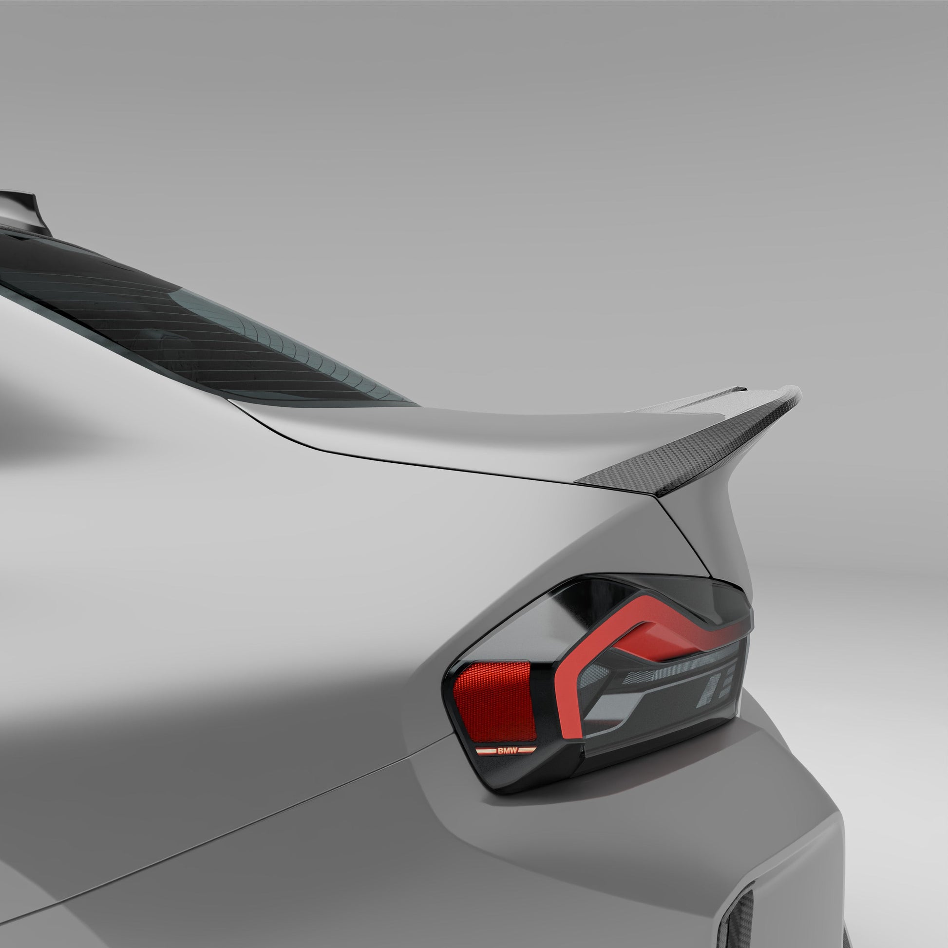 BMW M2 G87 carbon fiber trunk lid panel surface gloss detail