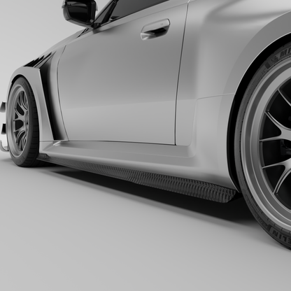 BMW M2 G87 carbon fiber aero package full front view