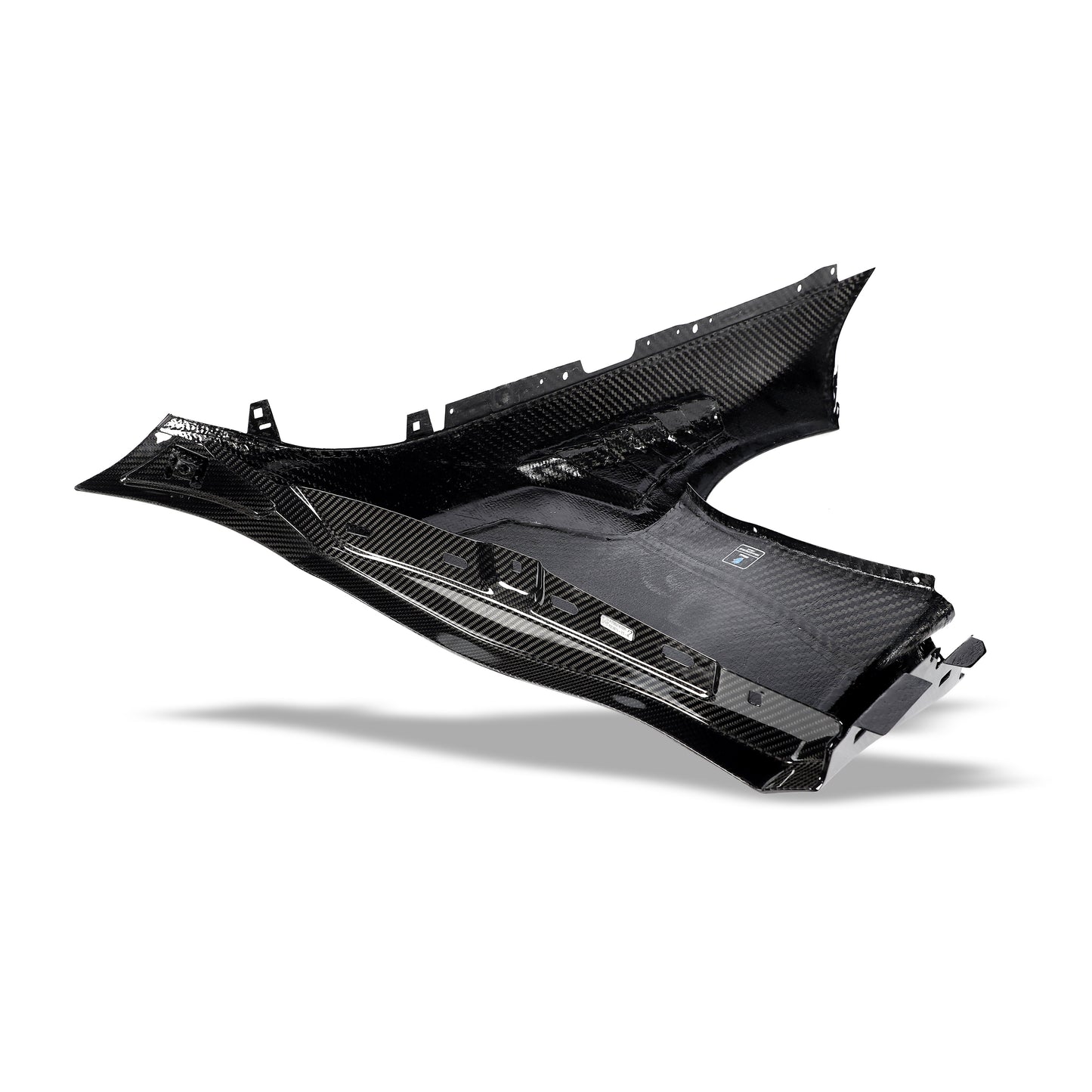 BMW M3 G80 carbon fiber fender upper surface view