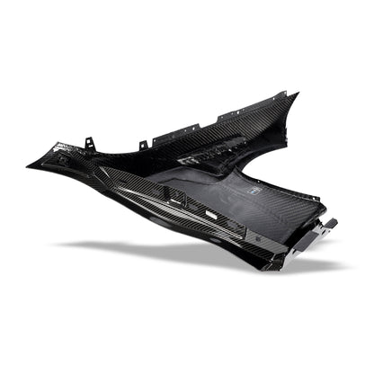 BMW M3 G80 carbon fiber fender upper surface view
