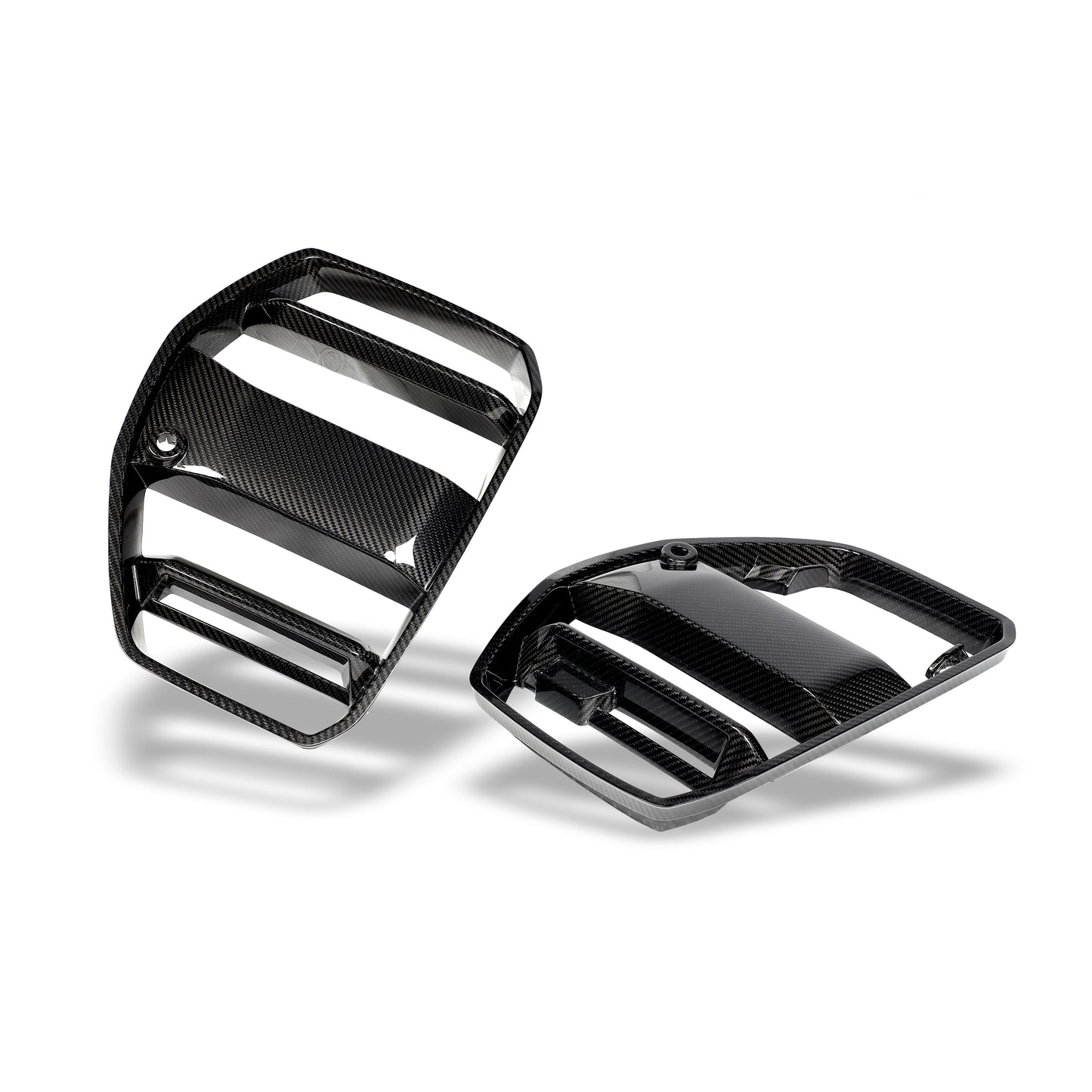 BMW M4 G82 carbon front grille lower mesh pattern detail