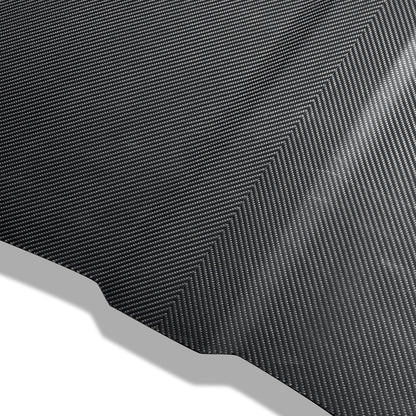BMW M3 G80 carbon fiber race hood side strake close-up