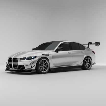 BMW M3 G80 carbon fiber rear wing reference image