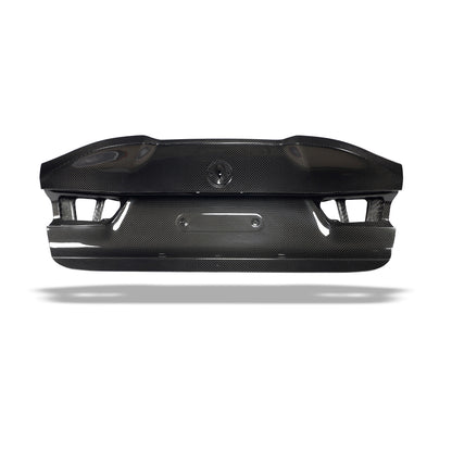 Carbon fiber aero trunk lid full top view for BMW M3 G80