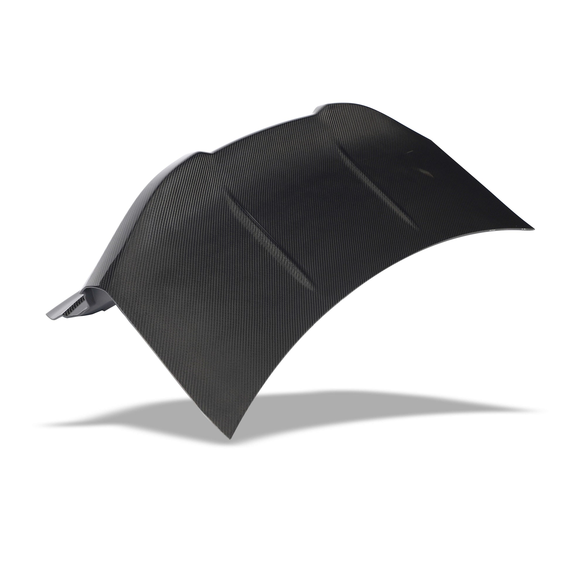 BMW M3 G80 carbon fiber trunk lid underside structure detail