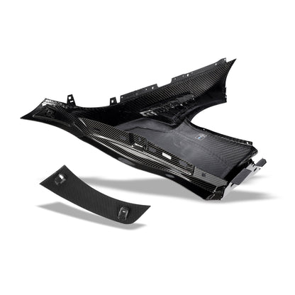 BMW M3 G80 vented fender upper edge and panel gap view
