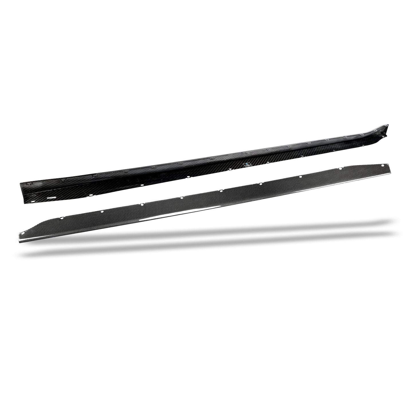 BMW M3 G80 carbon fiber skirt contour profile close up