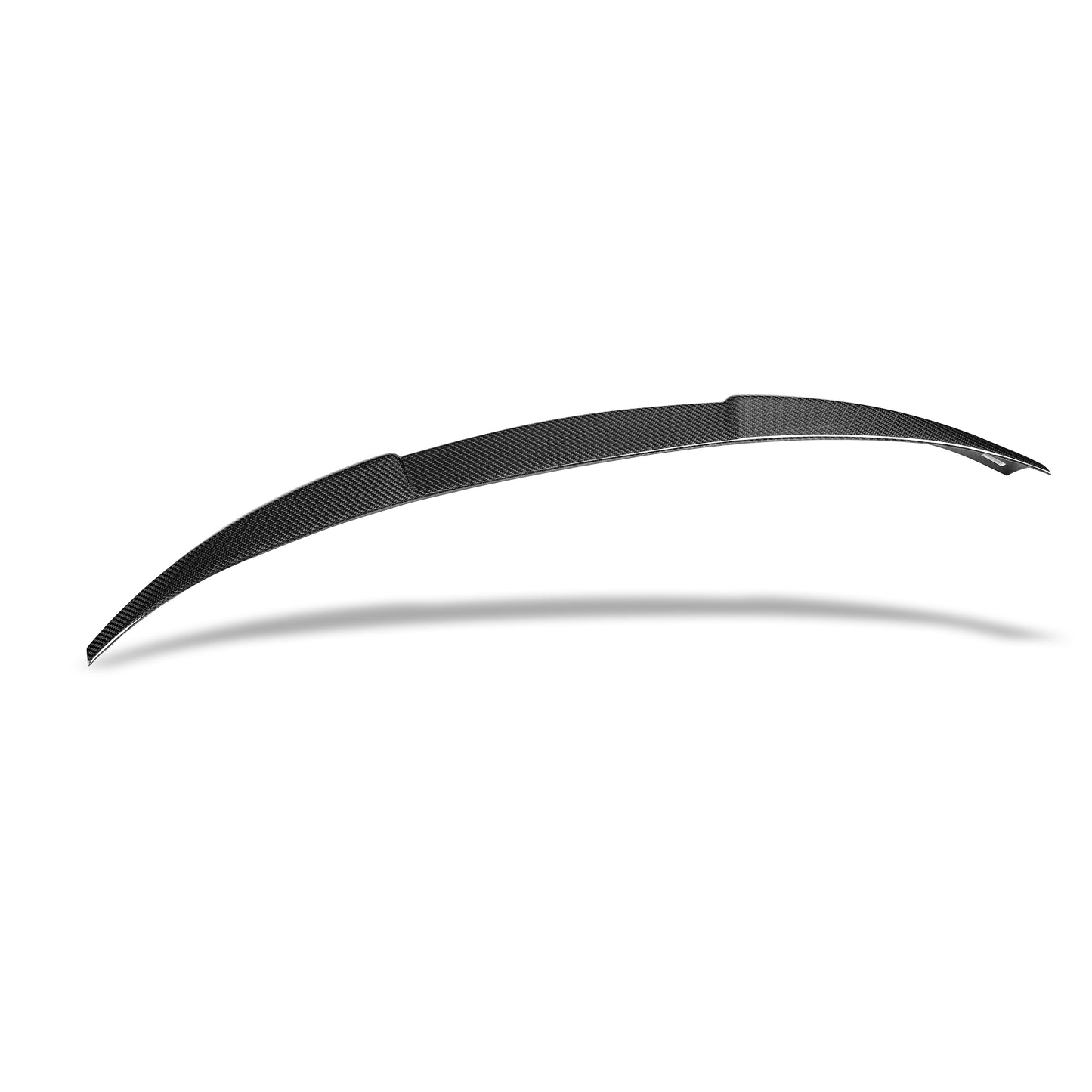 BMW M3 G80 carbon fiber spoiler angled rear detail