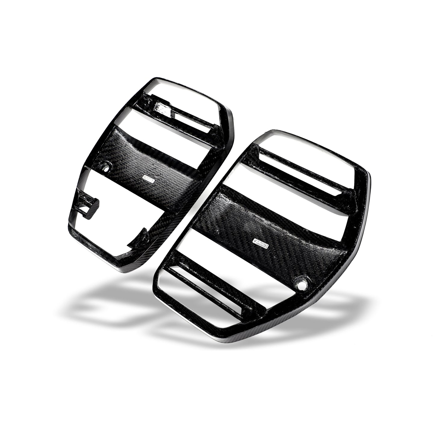 BMW M3 G80 carbon front grille rear mounting structure detail