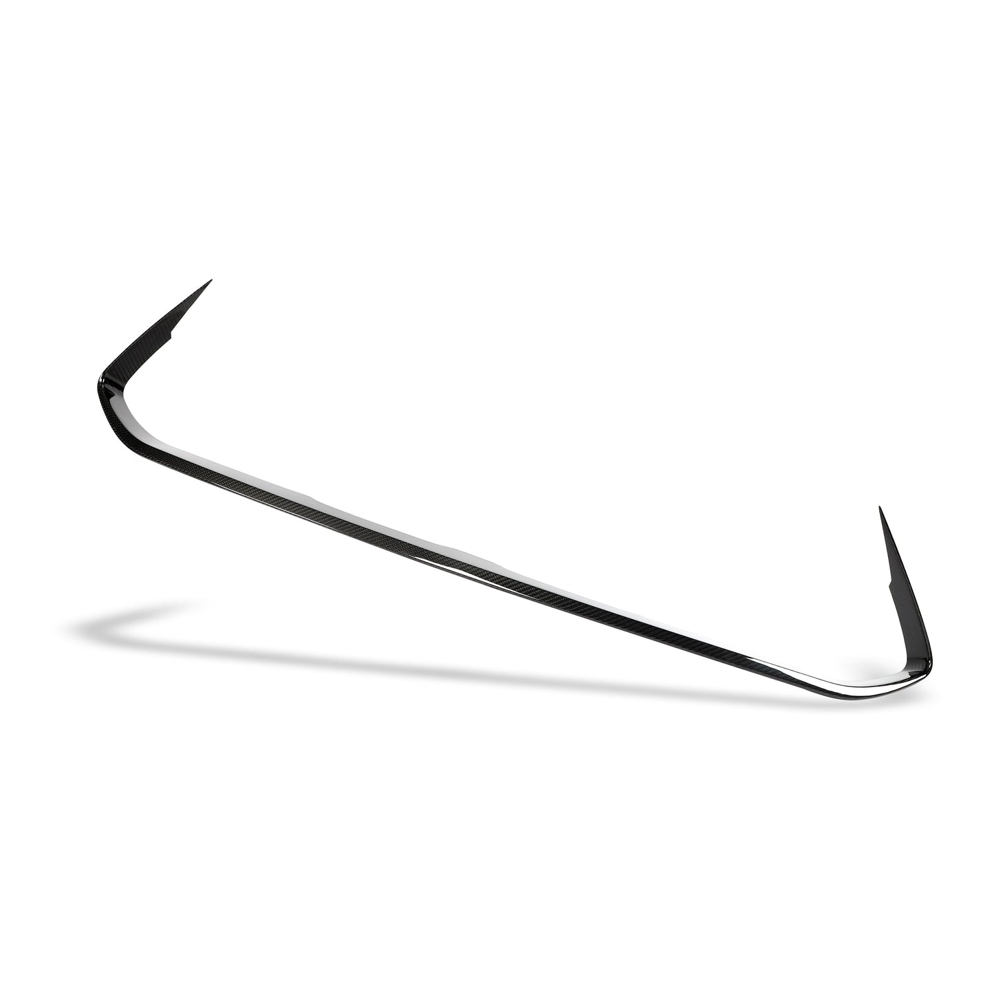 BMW M3 G81 carbon fiber front trim left edge contour view