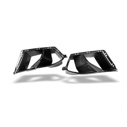 BMW M3 G81 carbon fiber front vents mounting detail