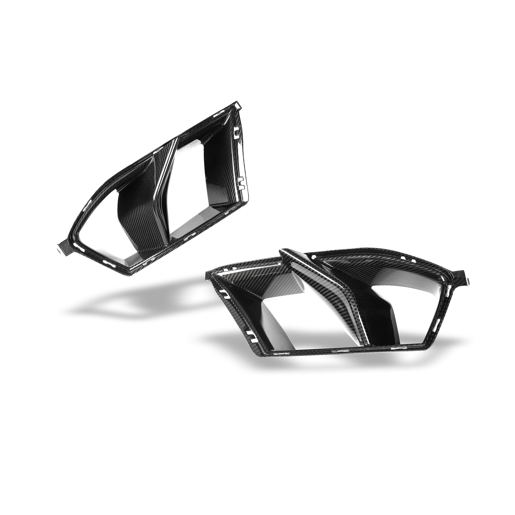 BMW M3 G81 carbon fiber front vent detail close-up