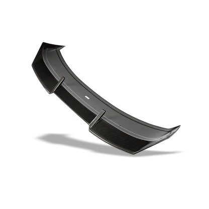 BMW M3 G81 carbon fiber roof spoiler top surface texture detail