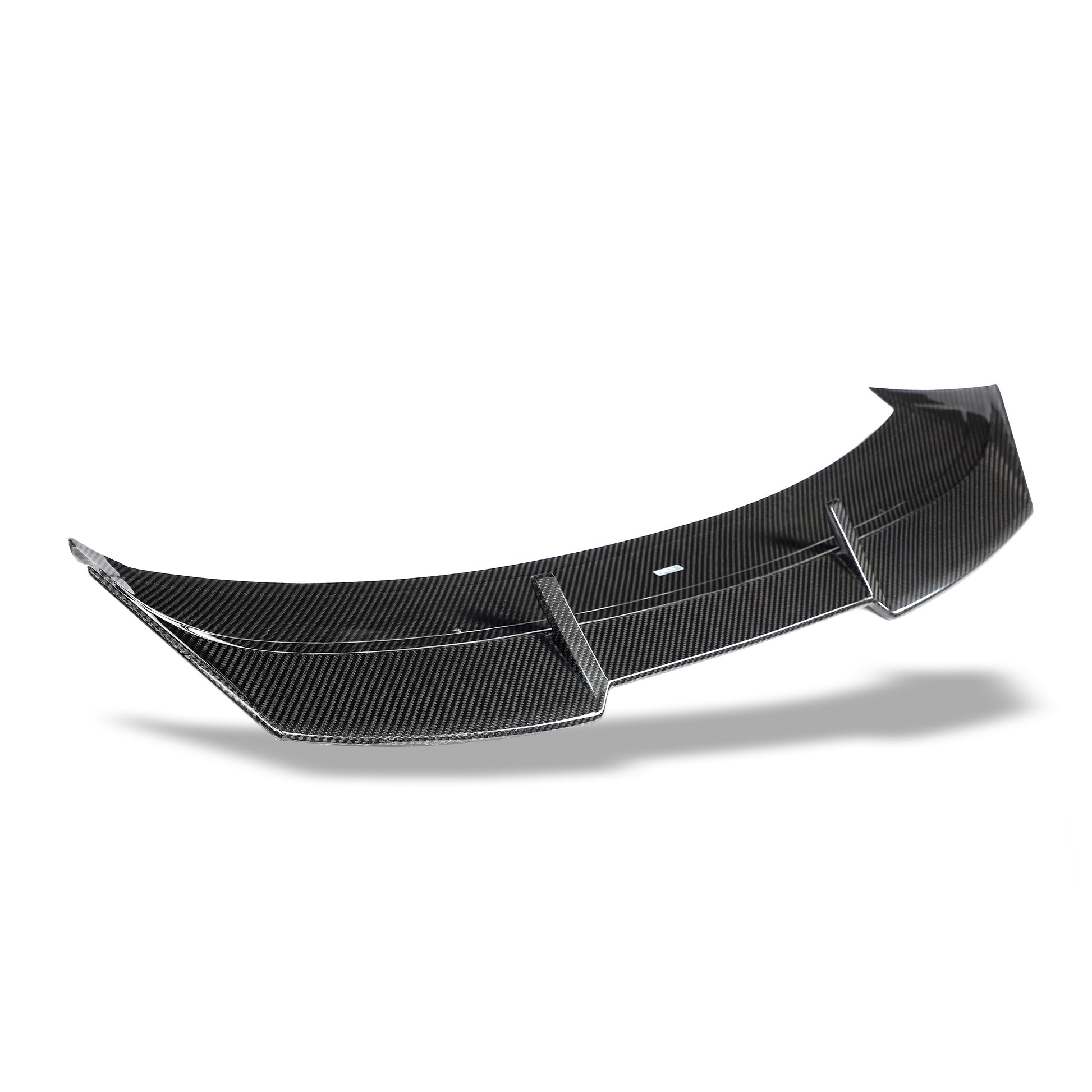 BMW M3 G81 carbon fiber roof spoiler curvature close up shot