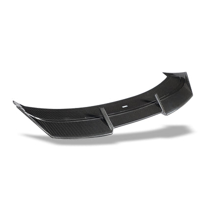 BMW M3 G81 carbon fiber roof spoiler curvature close up shot