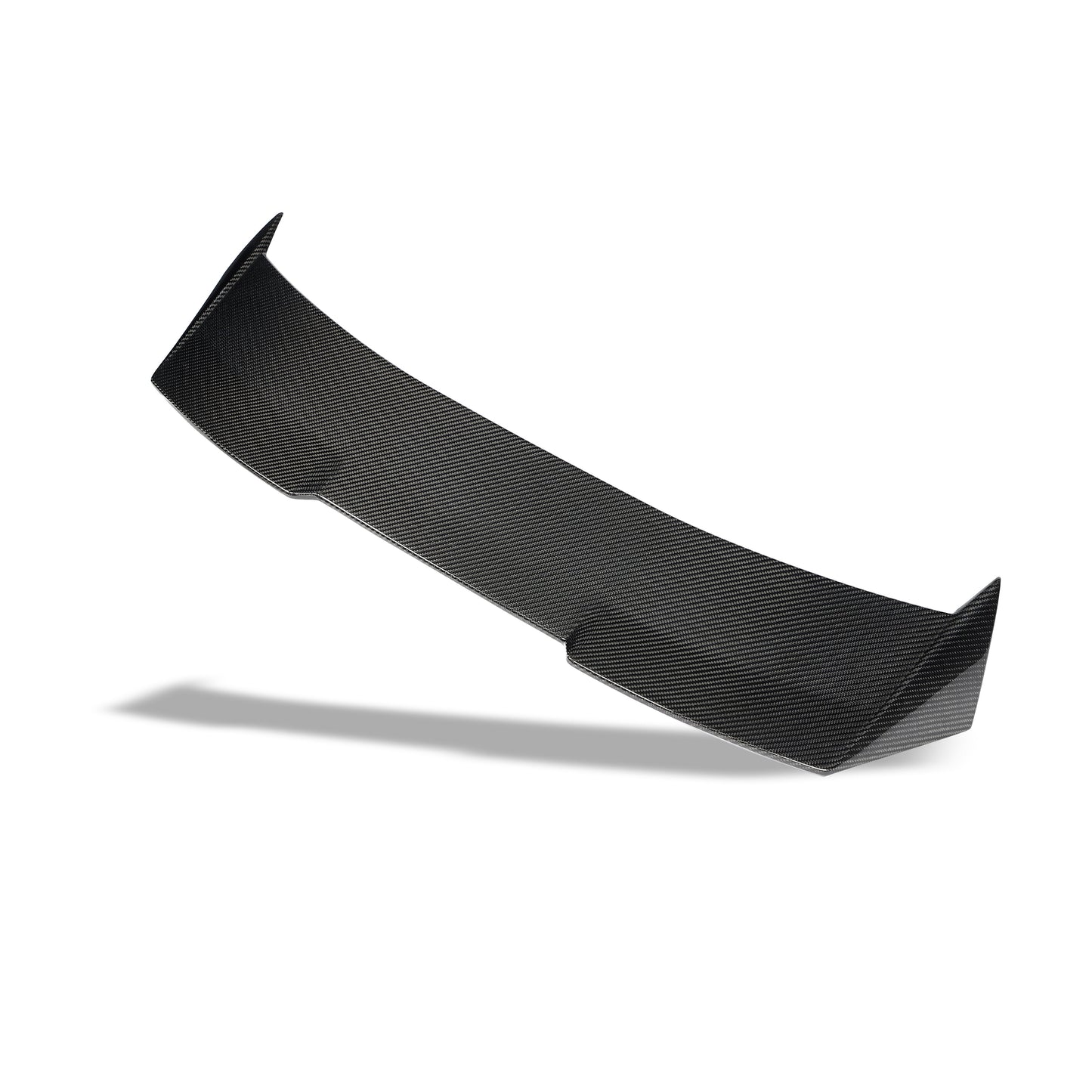 BMW M3 G81 carbon fiber roof spoiler close up of weave finish