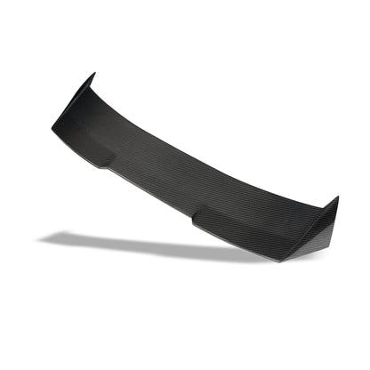 BMW M3 G81 carbon fiber roof spoiler close up of weave finish