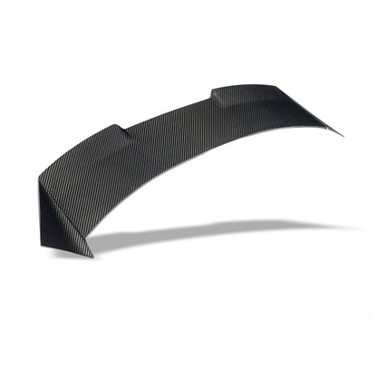 BMW M3 G81 carbon fiber roof spoiler underside contour view