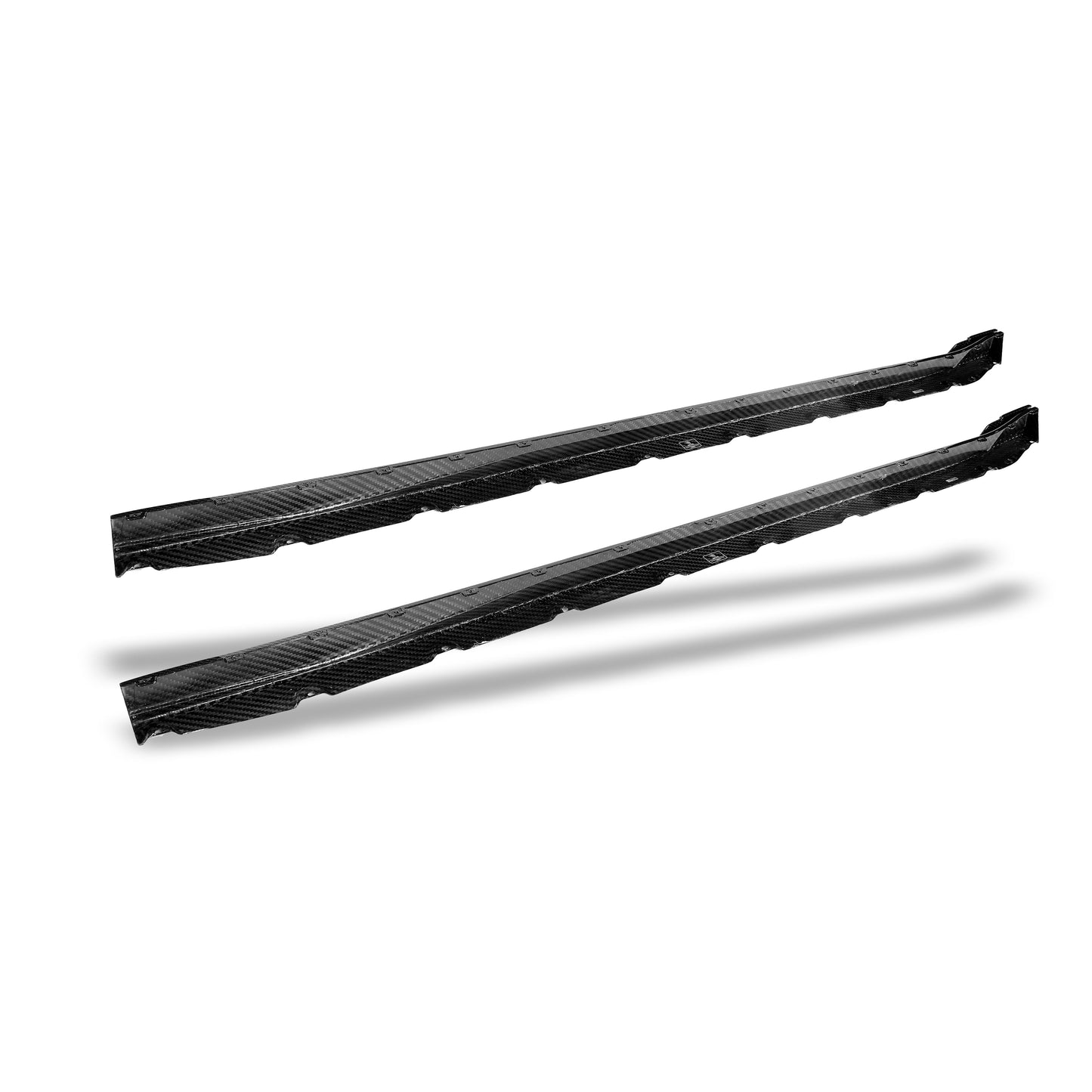 BMW M3 G81 side skirt full length shot along the door sills