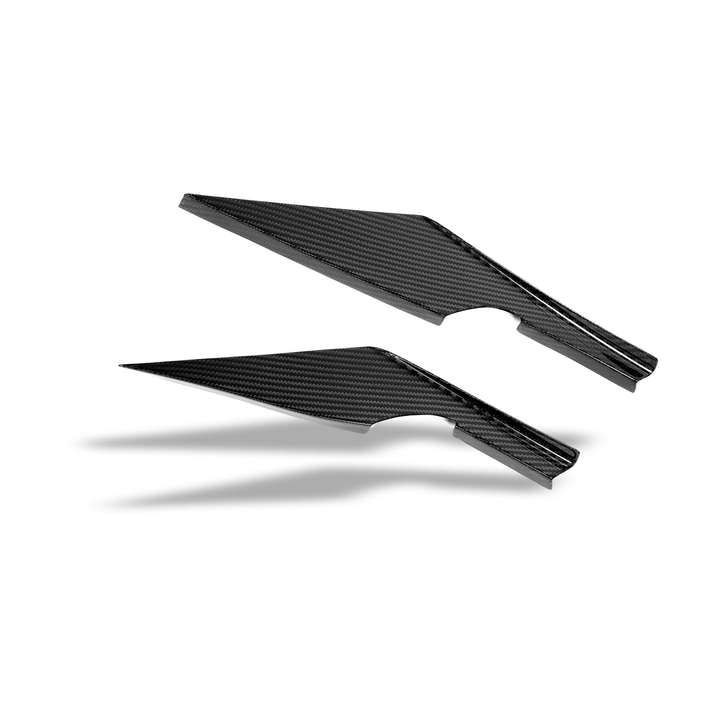 BMW M4 G82 carbon fiber front canards edge profile detail