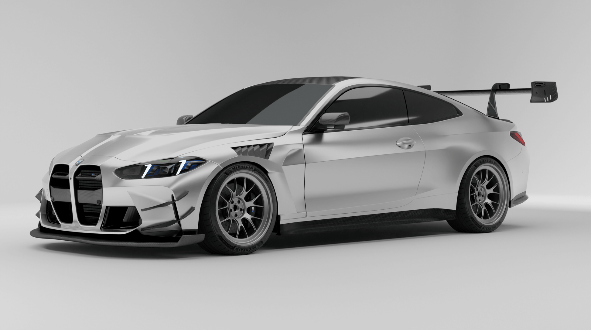 BMW M4 G82 carbon fiber front trim reference image