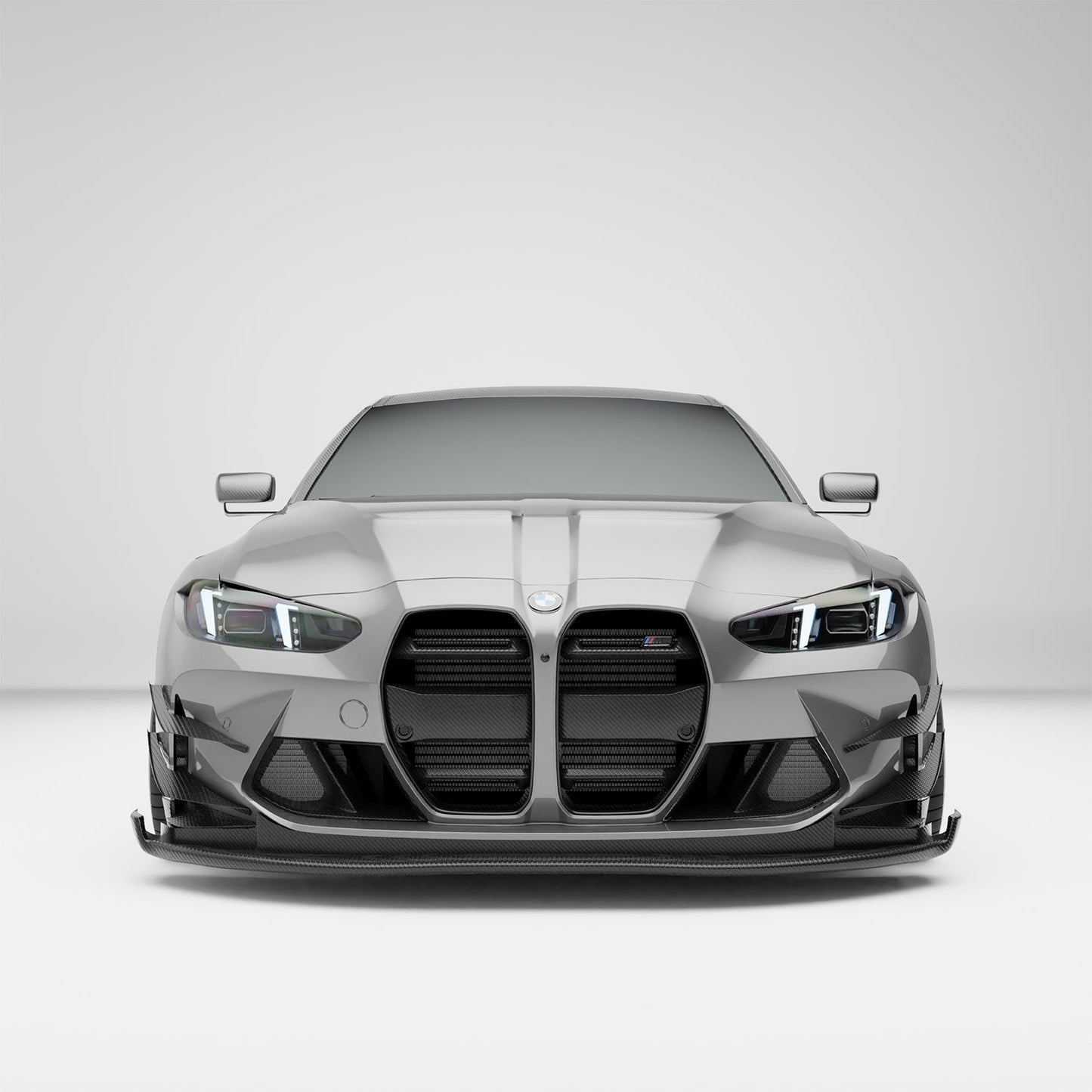 BMW M4 G82 aero grille frame and surround detail
