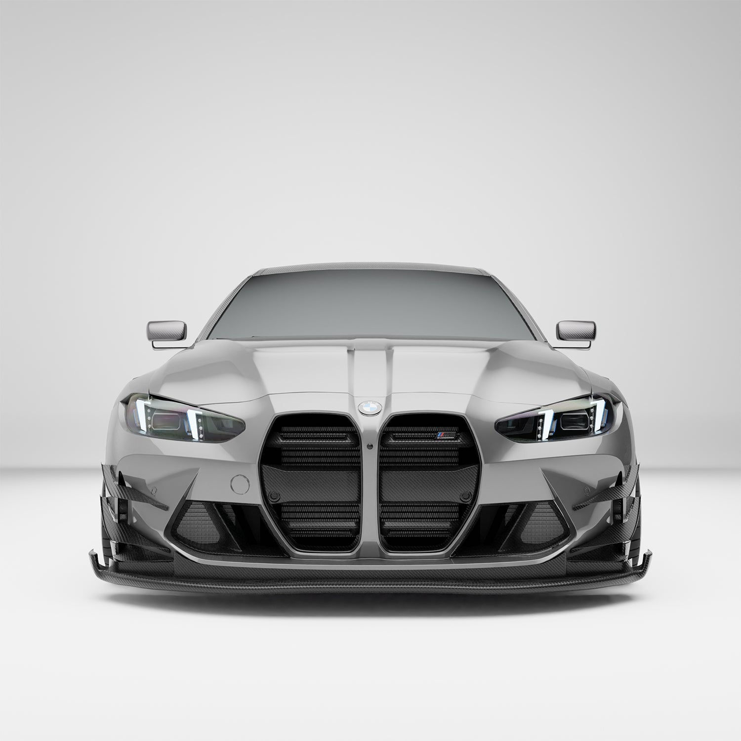BMW M4 G82 aero grille frame and surround detail