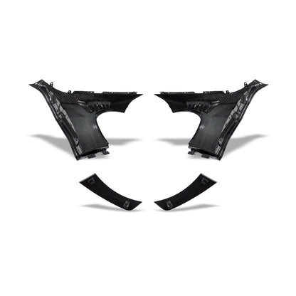 BMW M4 G82 carbon front fender edge contour shot