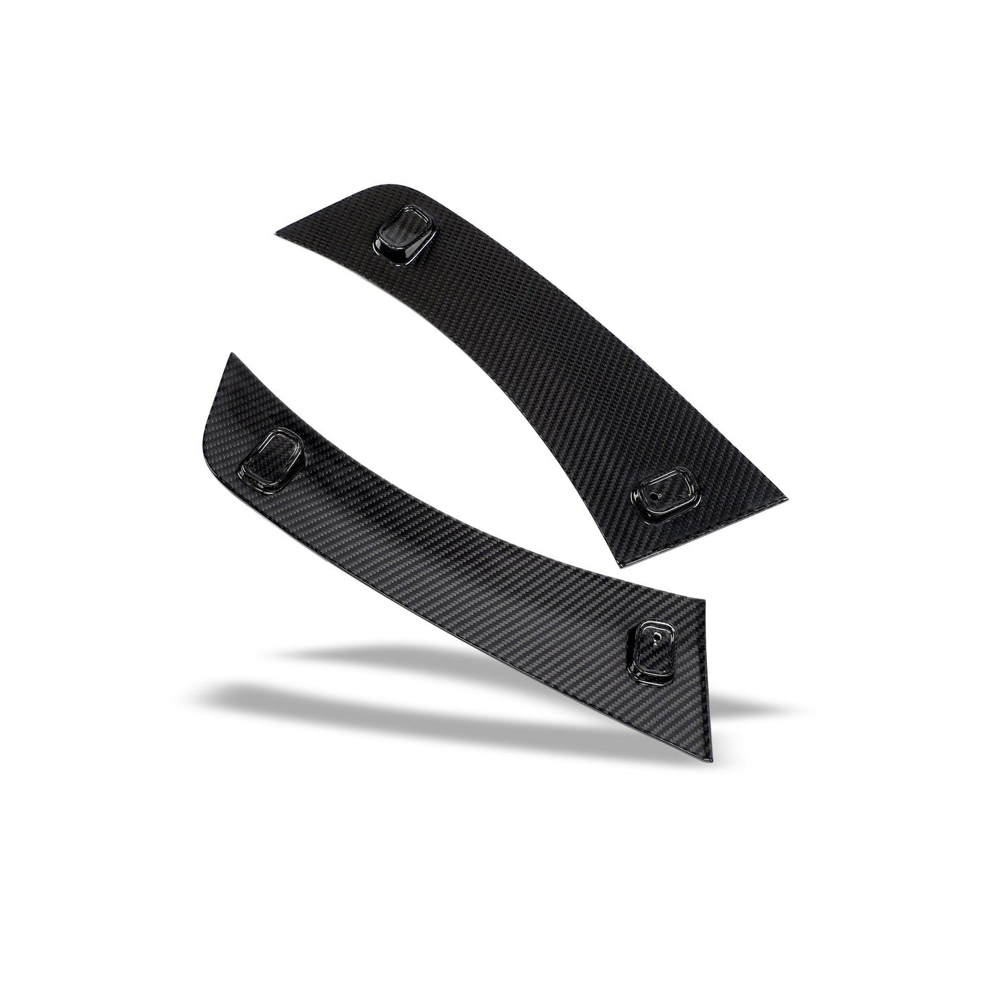 BMW M4 G82 vented carbon fender side angle view