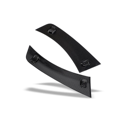 BMW M4 G82 vented carbon fender side angle view